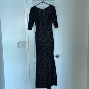 Badgley Mischka long dress